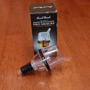Final Touch  Dual Chamber Pro-Measure Bottle Pourer In Box 1oz 30ml